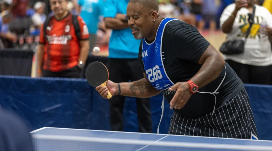 Serving up competition and connection at the Golden Age Games