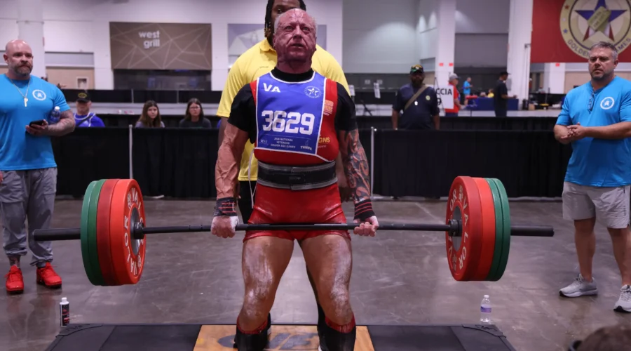 Air Force Veteran returns to the Golden Age Games with strength, faith and fight